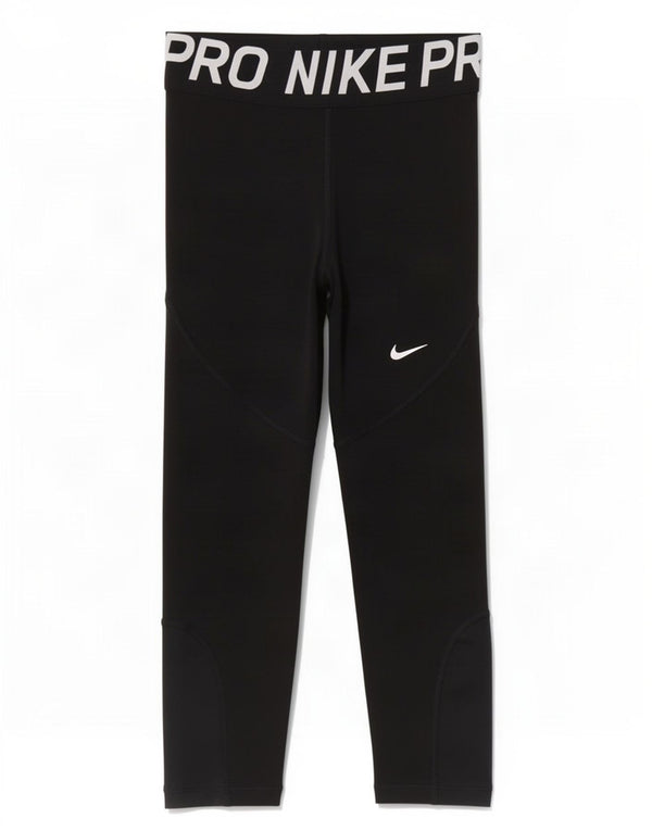 Leggings Capri Nike Dri Fit pentru femei UK 6 XS Poliester negru