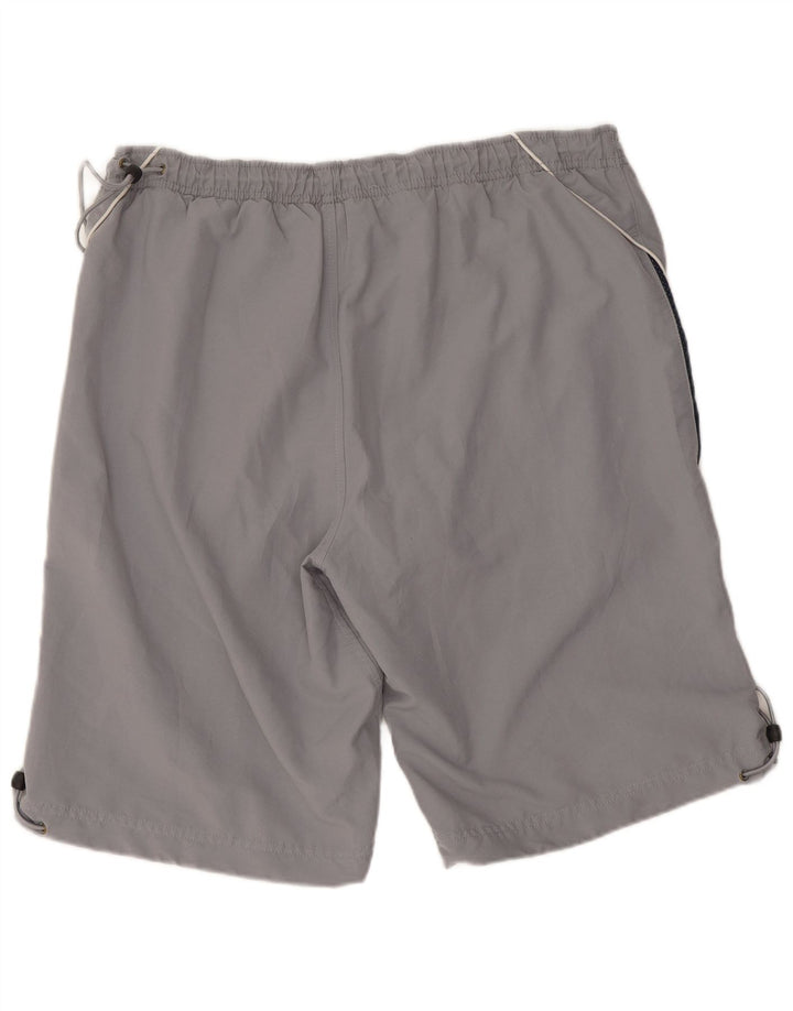 Pantaloni scurți sport Nike pentru bărbați Marea Britanie 31/33 Gri mediu Poliester color bloc