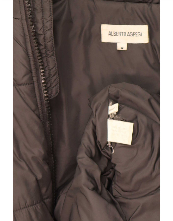 Jachetă căptușită pentru bărbați Alberto Aspesi UK 38 Medium Gri Nylon