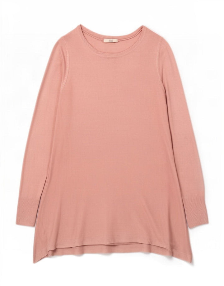 Rochie tunică pentru femei Marks & Spencer UK 10 mic roz acrilic