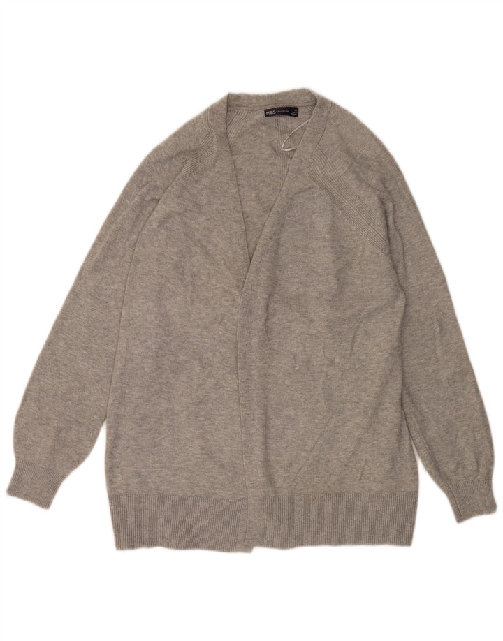 Pulover cardigan supradimensionat pentru femei Marks & Spencer UK 6 XS gri