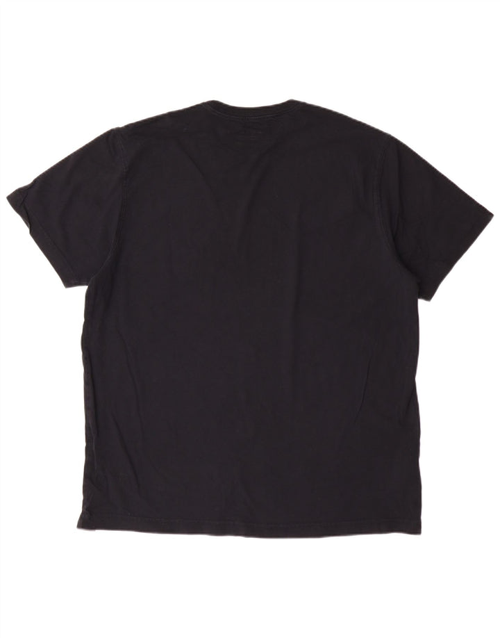 EDDIE BAUER Tricou pentru bărbați Top mare din bumbac negru