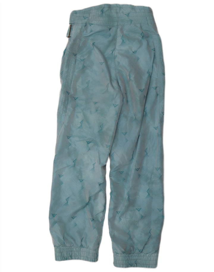Emmegi Joggeri Femei Pantaloni Ski UK 12 Medium Blue Geometric Poliamidă