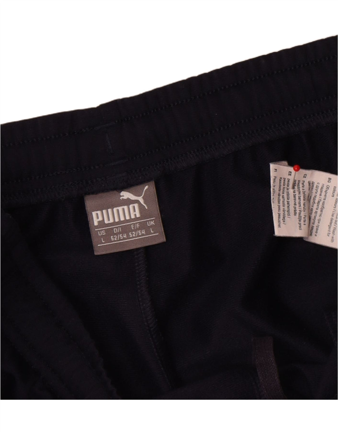 Pantaloni de trening pentru bărbați Puma Pantaloni de jogging mari poliester bleumarin