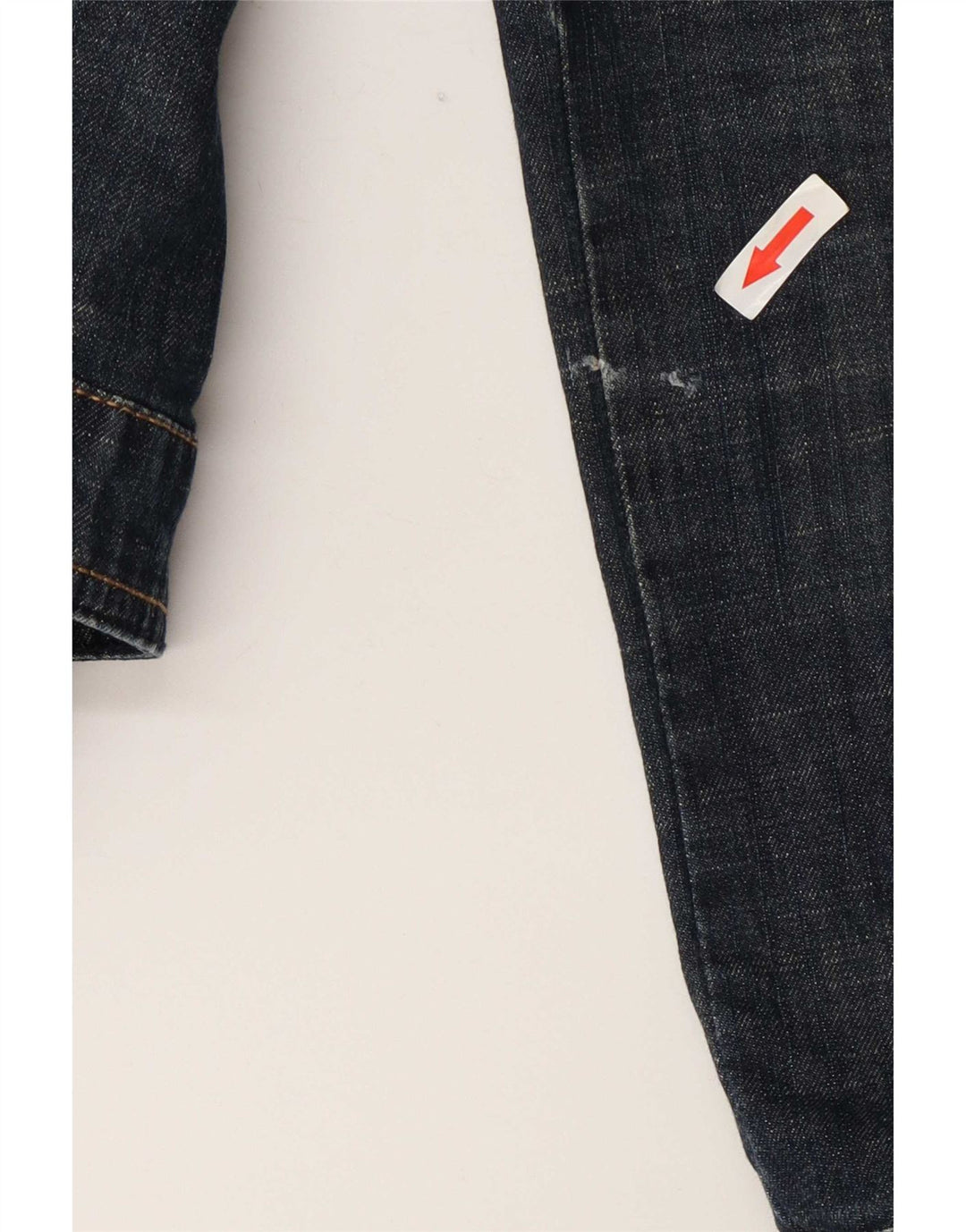 Jachetă de blugi pentru femei Guess UK 8, bumbac, albastru bleumarin