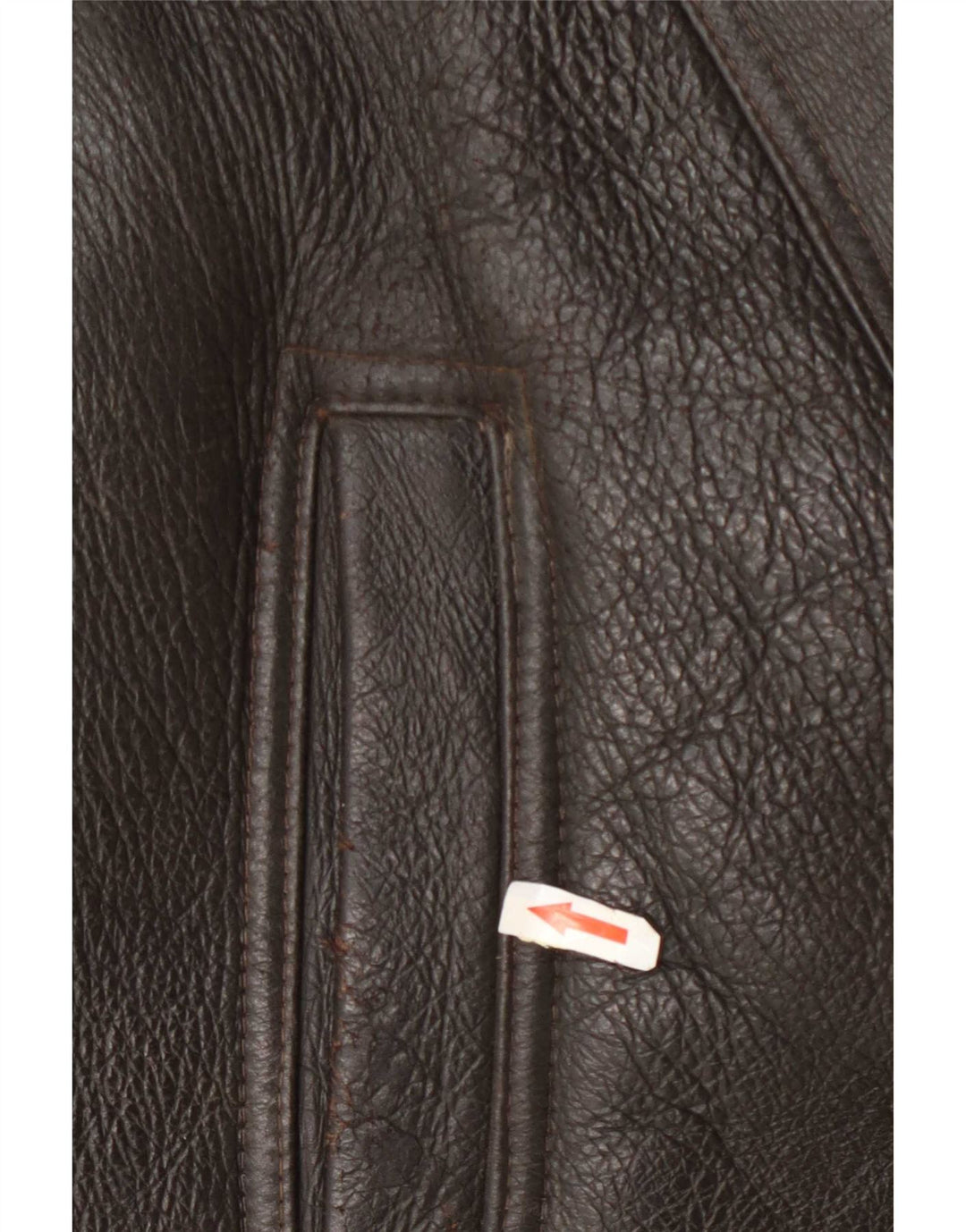 Jachetă vintage pentru bărbați din shearling Mărimea 52 XL maro