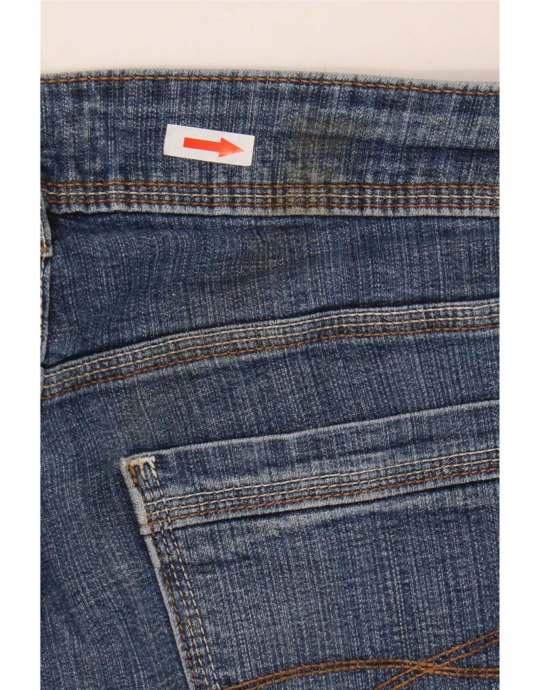 Blugi Lee pentru femei Riders Bootcut US 12 Large W33 L27 Blue Bumbac