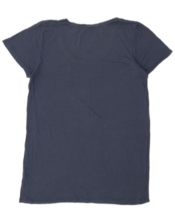 Oasis Tricou pentru femei Top UK 14 Medium Blue Viscose