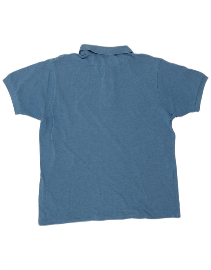 Tricou polo Lacoste pentru bărbați mărimea 5 mare, albastru, bumbac