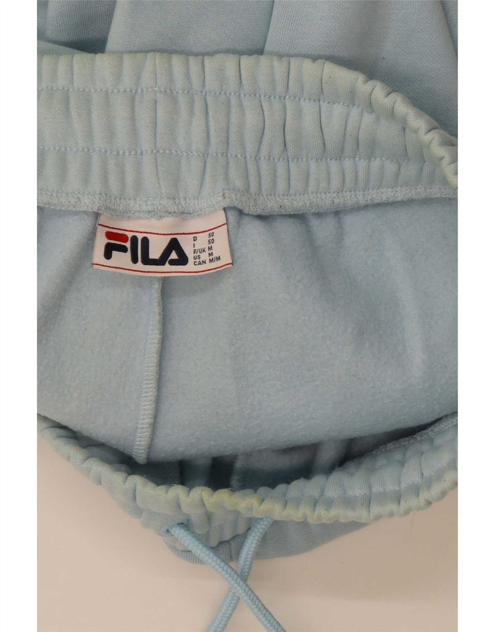 Pantaloni scurți sport Fila pentru bărbați, albastru mediu, bumbac