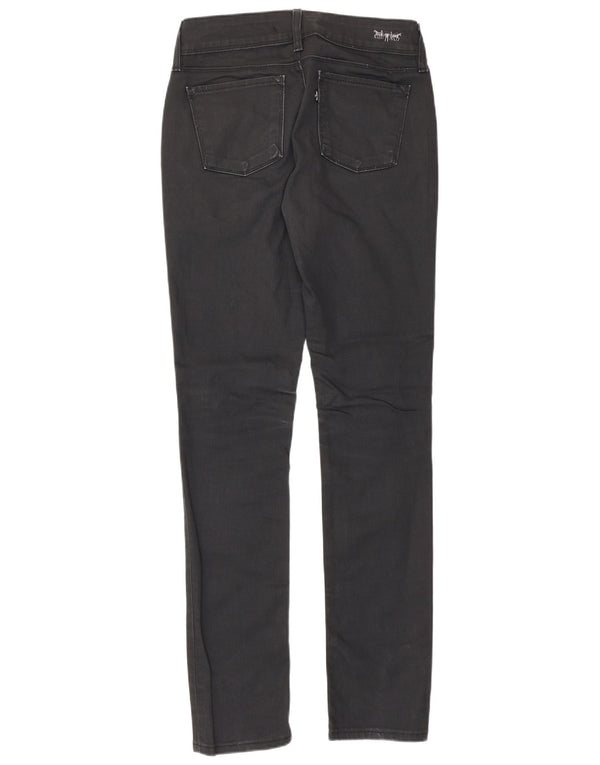 Blugi slim pentru femei Levi's W28 L32 bumbac negru
