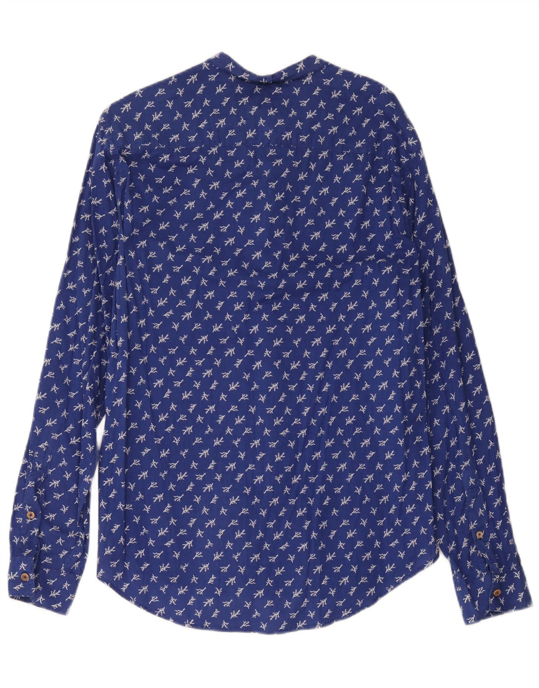 Cămașă pentru bărbați Benetton XS Albastru Floral
