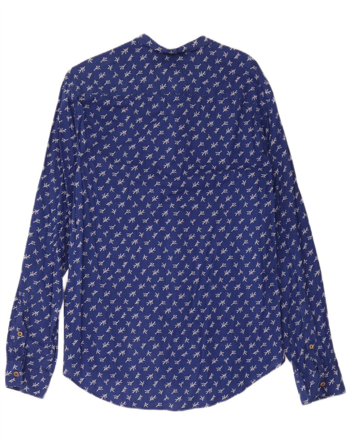 Cămașă pentru bărbați Benetton XS Albastru Floral