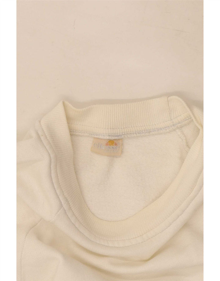 Ellesse Pulover pentru bărbați din bumbac cu dungi albe mari