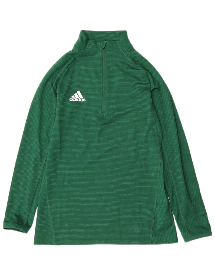 Top de trening ADIDAS Aeroready Pullover pentru femei UK 8/10 Small Green