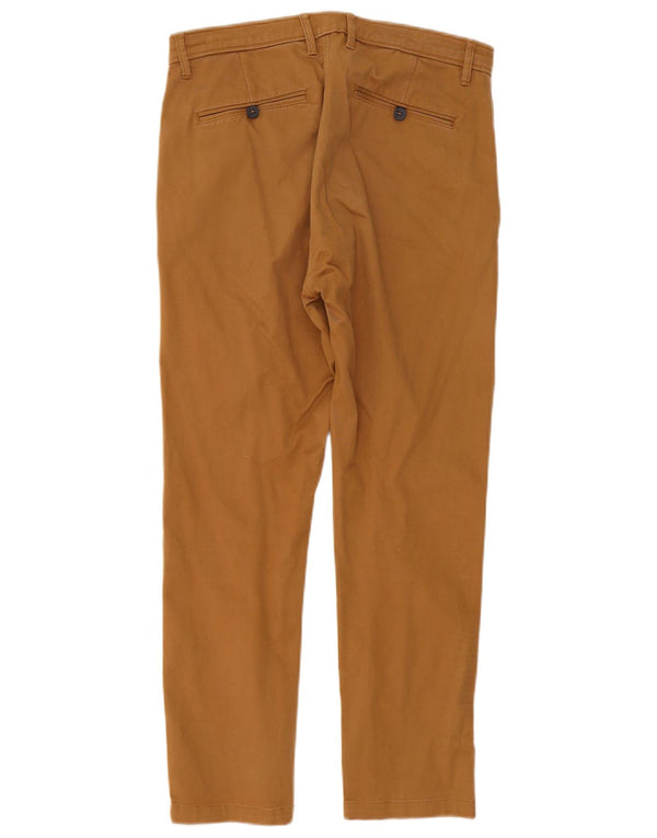 Pantaloni chino slim pentru bărbați Zara EU 42 Large L32 L28 Bej