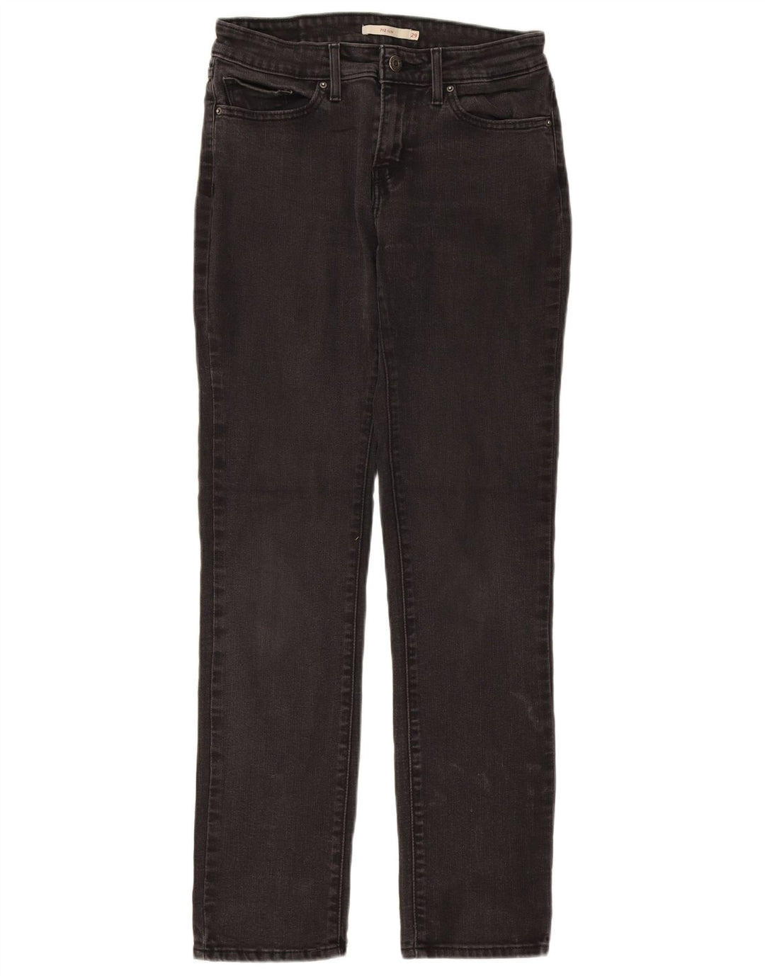 Blugi 712 slim pentru femei LEVI'S W29 L30 negri