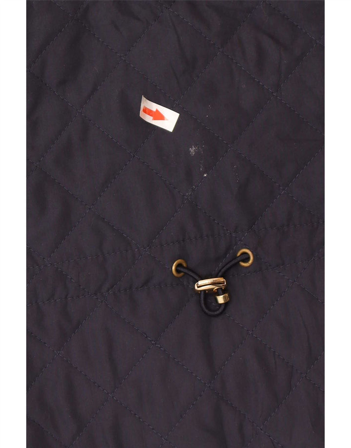 Gilet matlasat Zara pentru femei UK 18 XL bleumarin