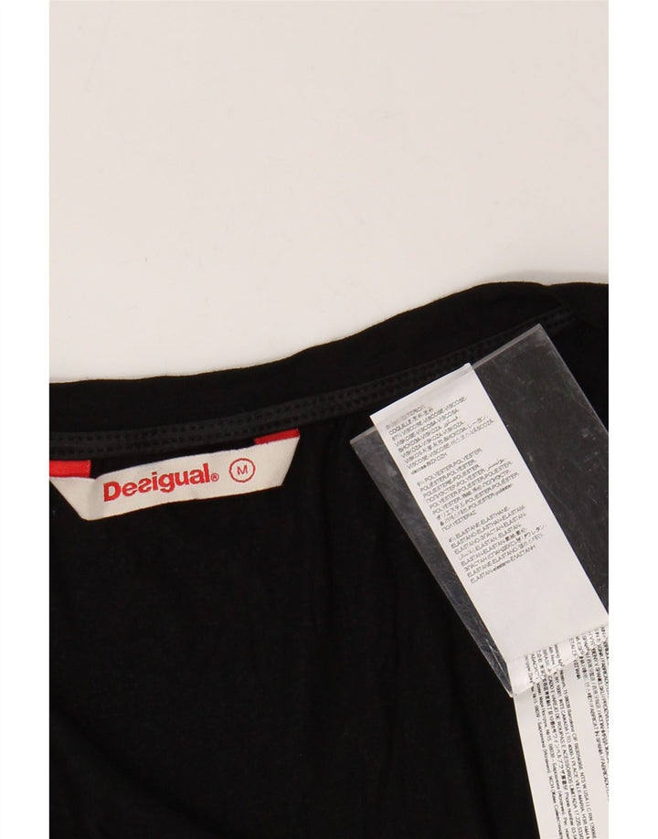 Bluză fără mâneci pentru femei DESIGUAL, cu grafică, UK 12 Medium Black Floral