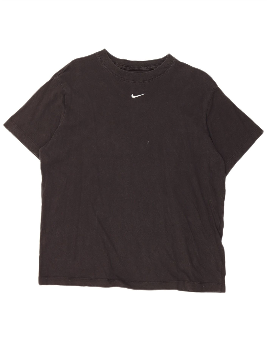 Tricou NIKE pentru bărbați, top mic, negru, bumbac
