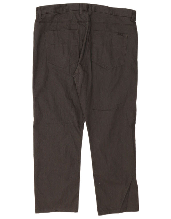 Pantaloni casual slim CALVIN KLEIN pentru bărbați W36 L30 bumbac negru