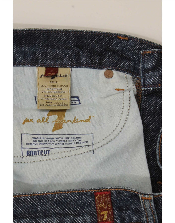 7 For All Mankind Blugi Bootcut pentru femei W29 L32 Bumbac albastru