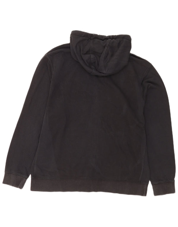 Pulover Nike pentru bărbați, cu fermoar, XL, bumbac, negru
