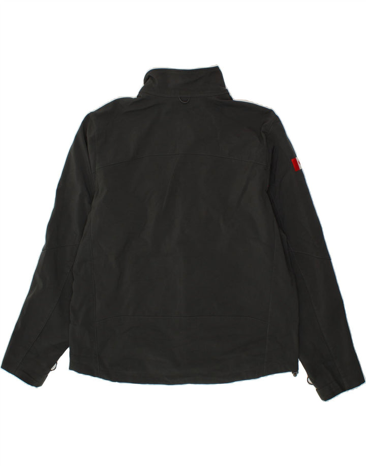 EDDIE BAUER Mens Tracksuit Top Jacket XL Grey Polyester Vintage Eddie Bauer and Second-Hand Eddie Bauer from Messina Hembry 