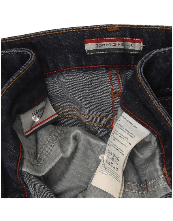 Jeans skinny Tommy Hilfiger pentru femei cu jambiere US 4 mici L30 L27 bleumarin