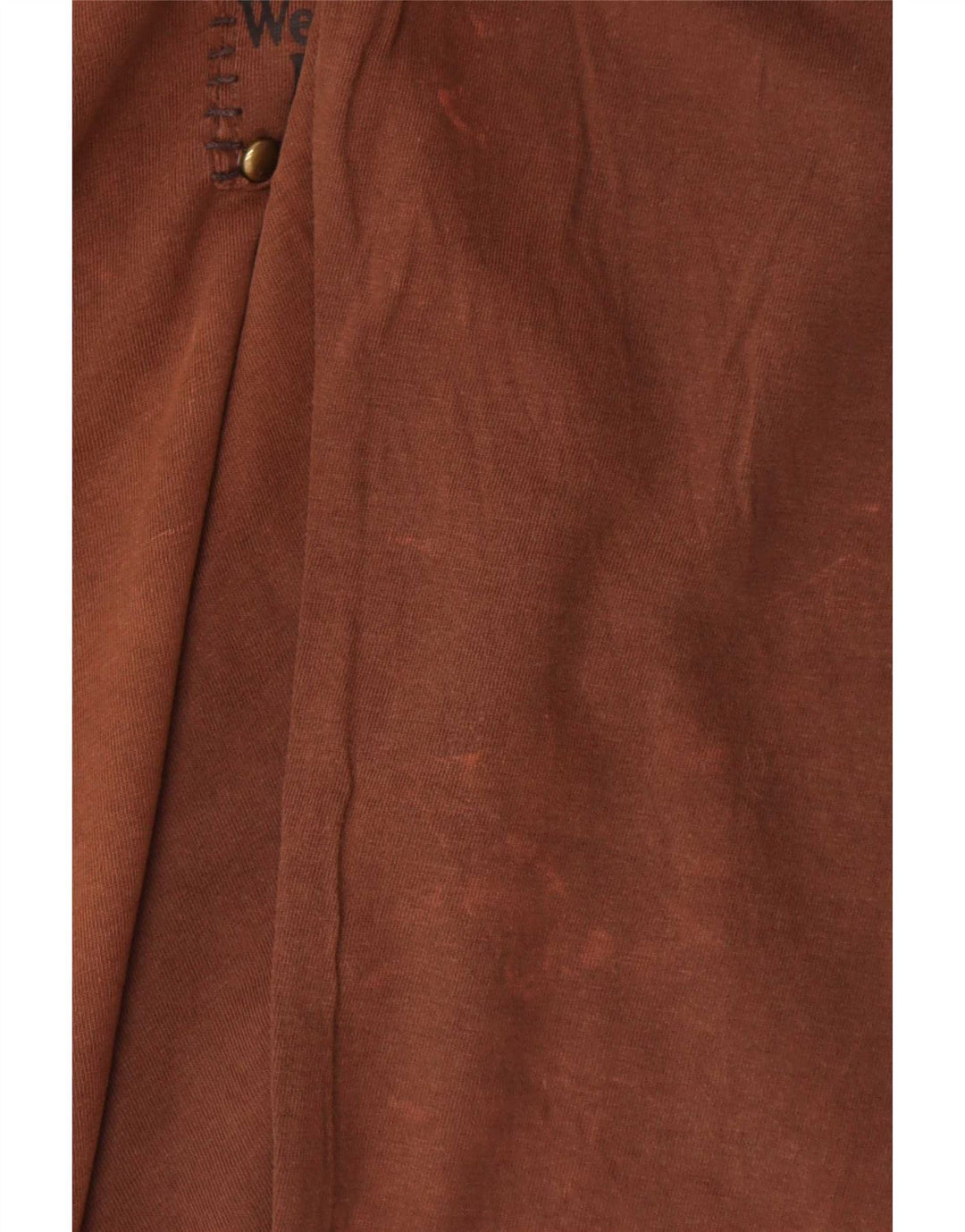 Bromfield Top pentru bărbați cu mânecă lungă 2XL, bumbac maro
