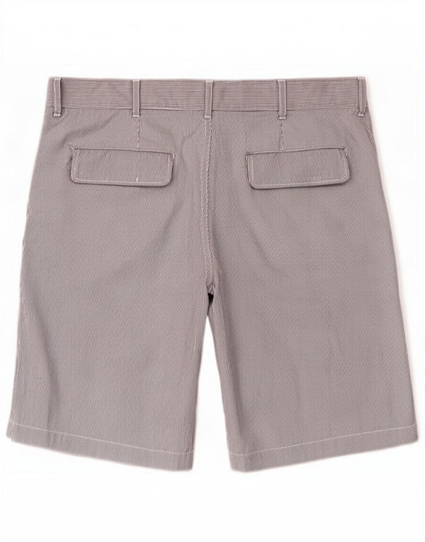 Pantaloni scurți casual Benetton pentru bărbați IT 48 Medium W38 Blue Striped