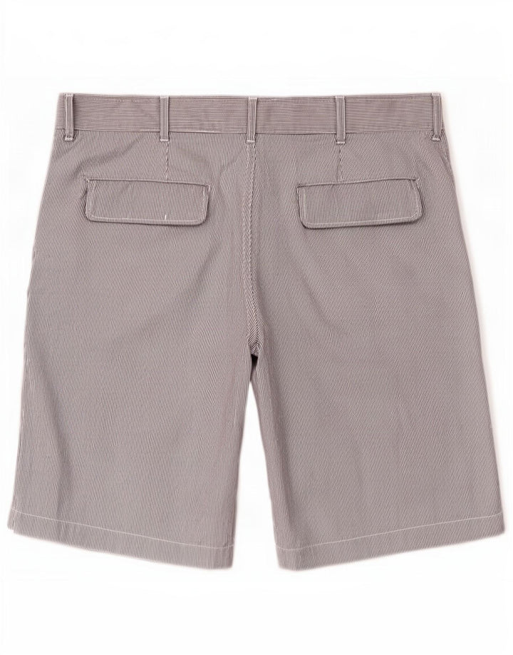 Pantaloni scurți casual Benetton pentru bărbați IT 48 Medium W38 Blue Striped