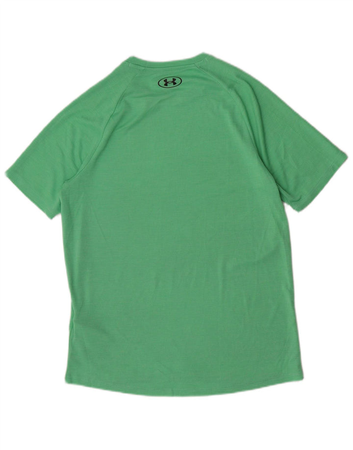 Tricou Under Armour pentru bărbați Top mic, verde, poliester