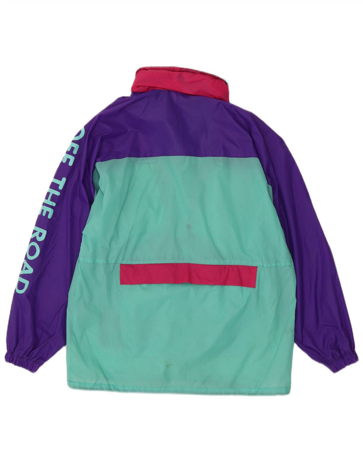 Jachetă de ploaie grafică pentru bărbați K-Way UK 38 Medium, multicoloră, color block