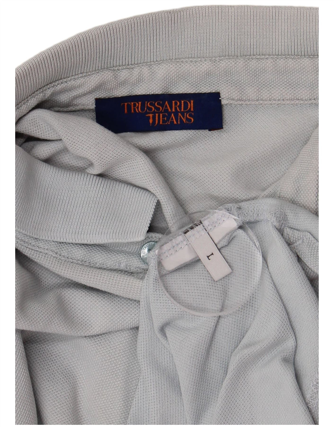 Trussardi Jeans Trussardi Jeans Tricou Polo Mare Albastru