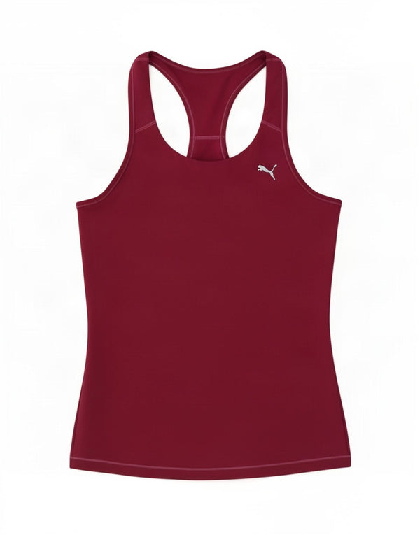 Vestă pentru femei Puma UK 12 Medium Burgundy Poliester