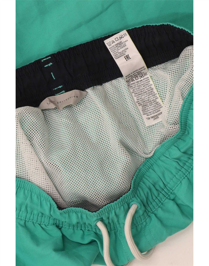 Pantaloni scurți de înot pentru bărbați Marks & Spencer Poliester verde mediu