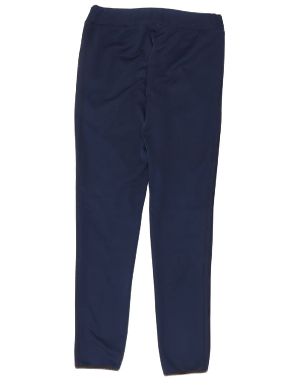 Pantaloni de trening Adidas pentru femei UK 10 Poliester bleumarin mic