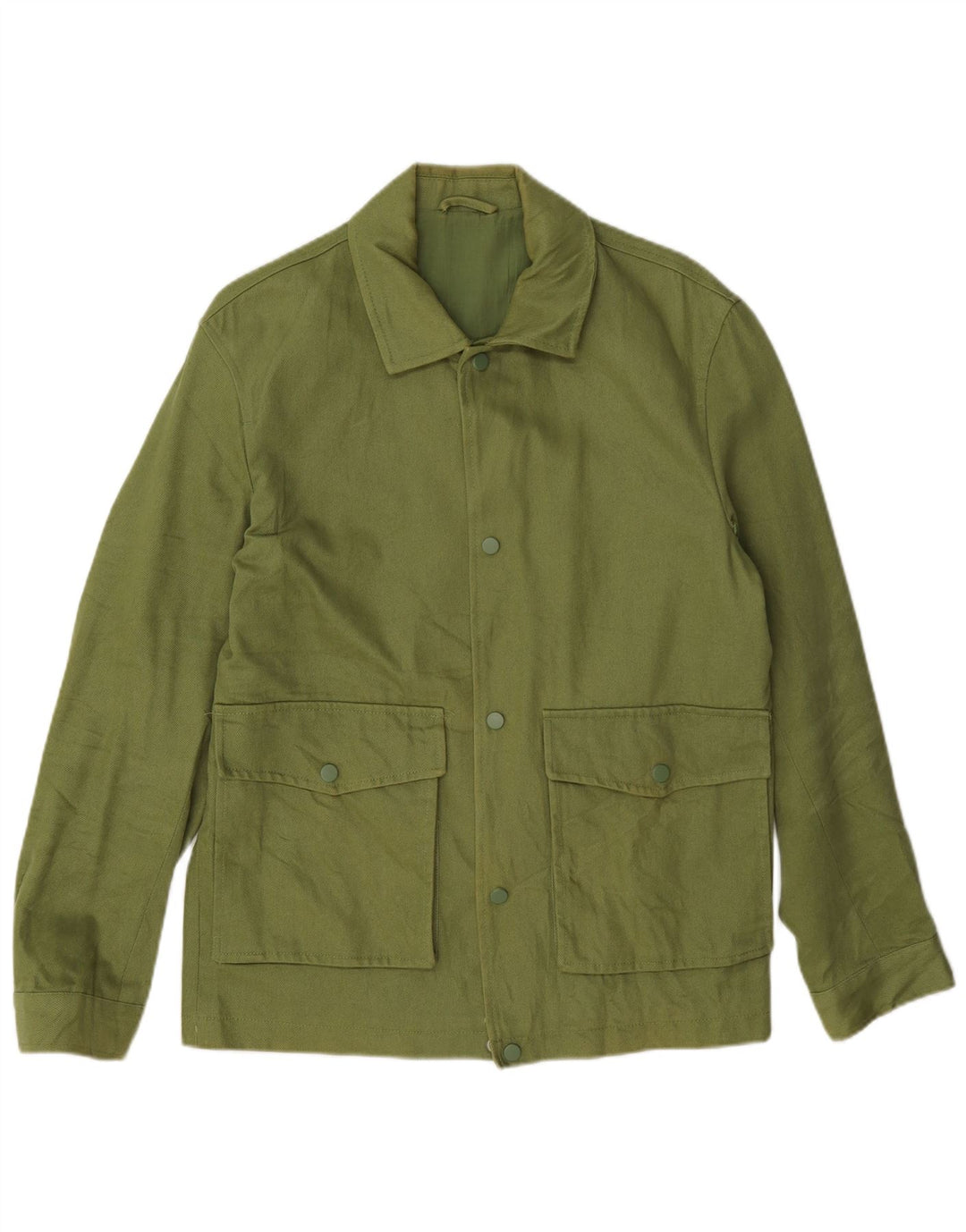 Bomber pentru bărbați Zara UK 36 Bumbac verde mic
