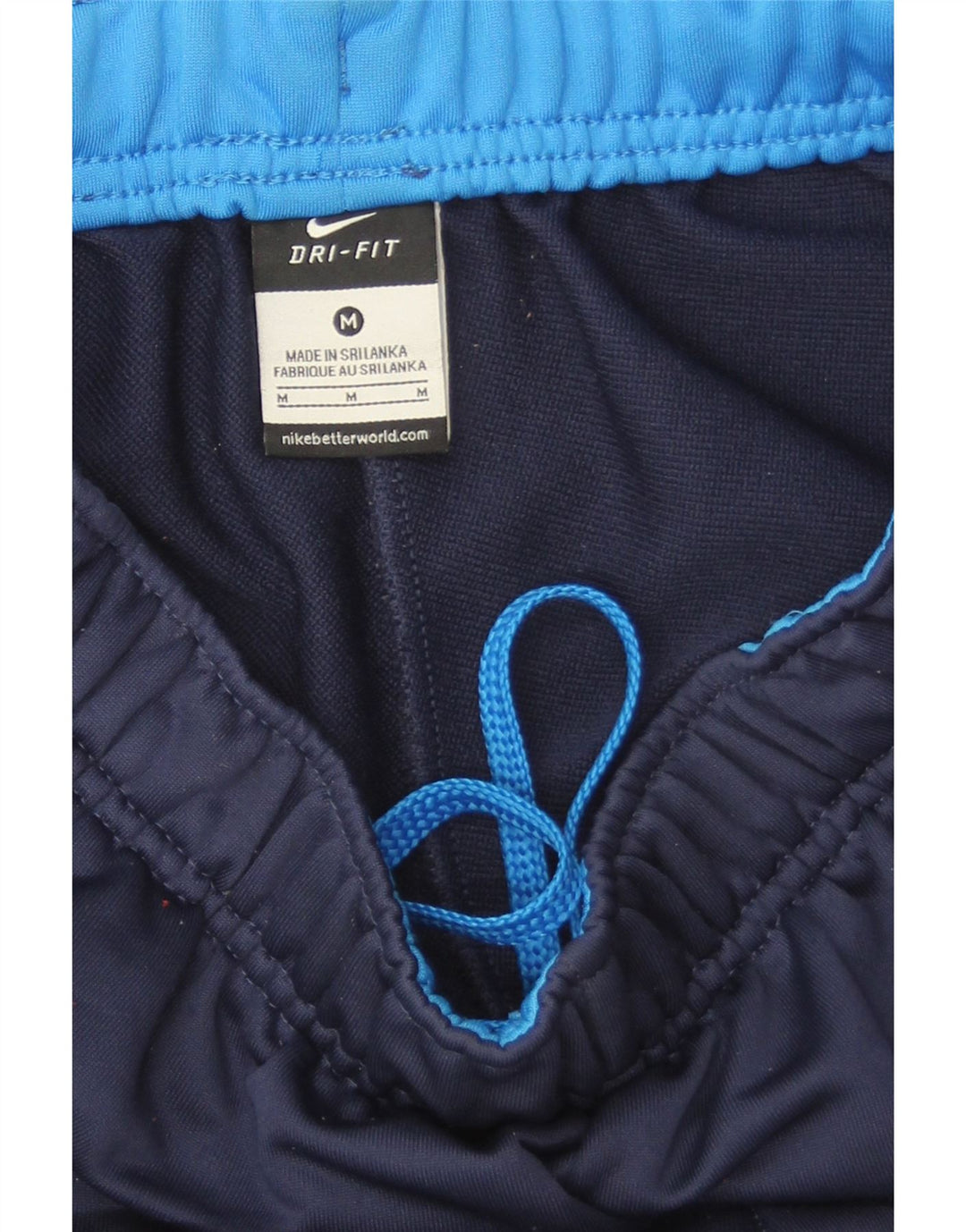 Pantaloni de trening Nike Dri Fit pentru bărbați, poliester mediu albastru bleumarin