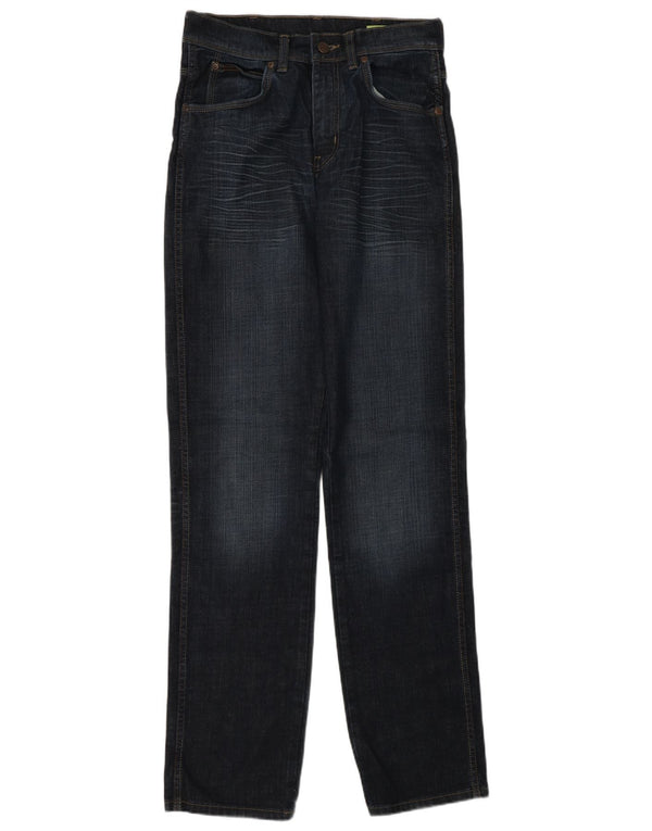 Blugi drepte stretch pentru bărbați Wrangler Texas W30 L34 bumbac bleumarin