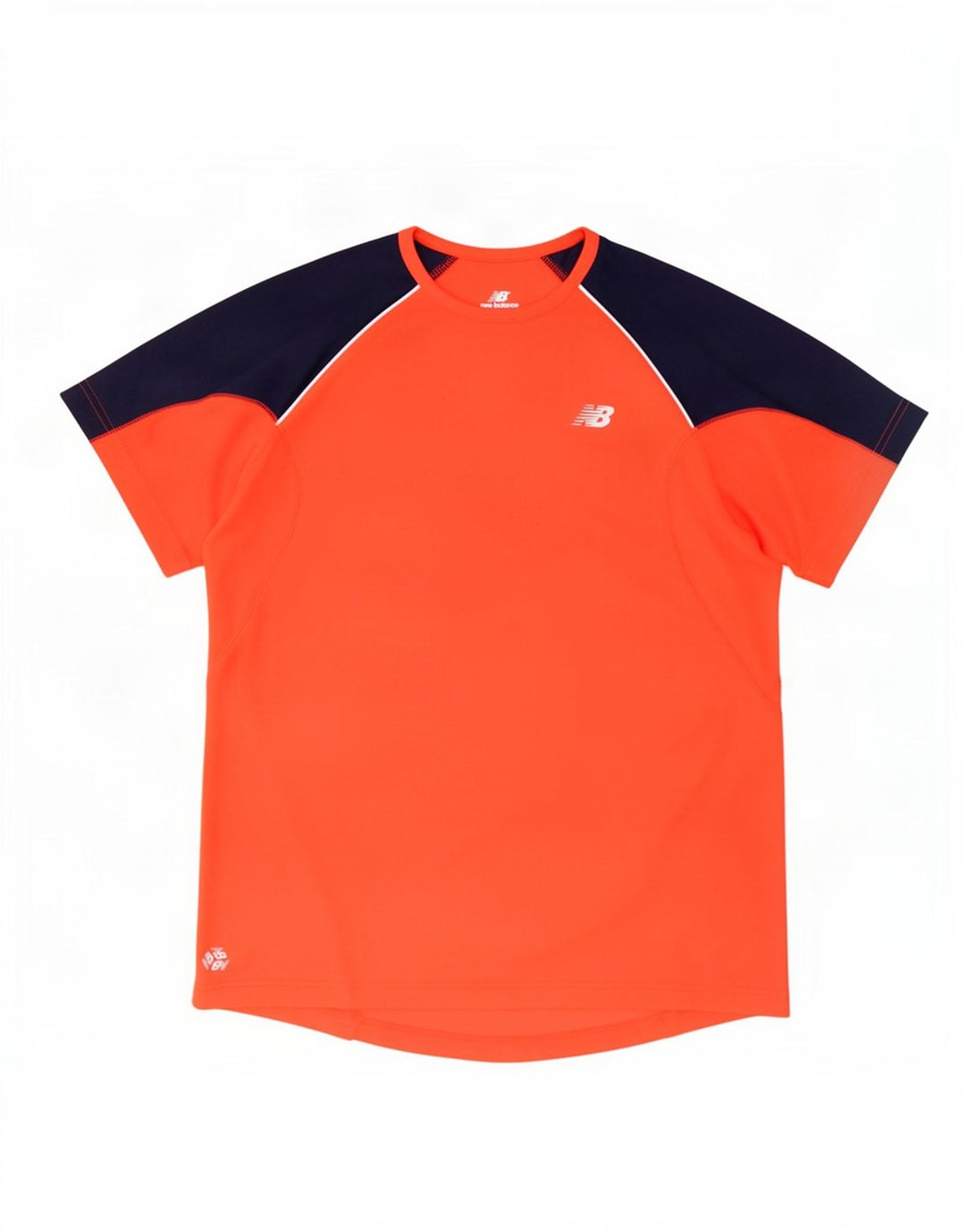 Tricou pentru bărbați New Balance Top XL Roșu Poliester color bloc