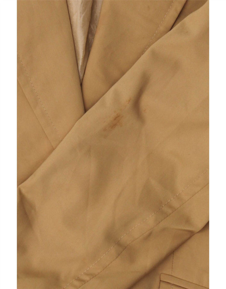 Jachetă Blazer pentru femei Oasis cu 2 nasturi UK 12 Medium Bej Poliester Clasic