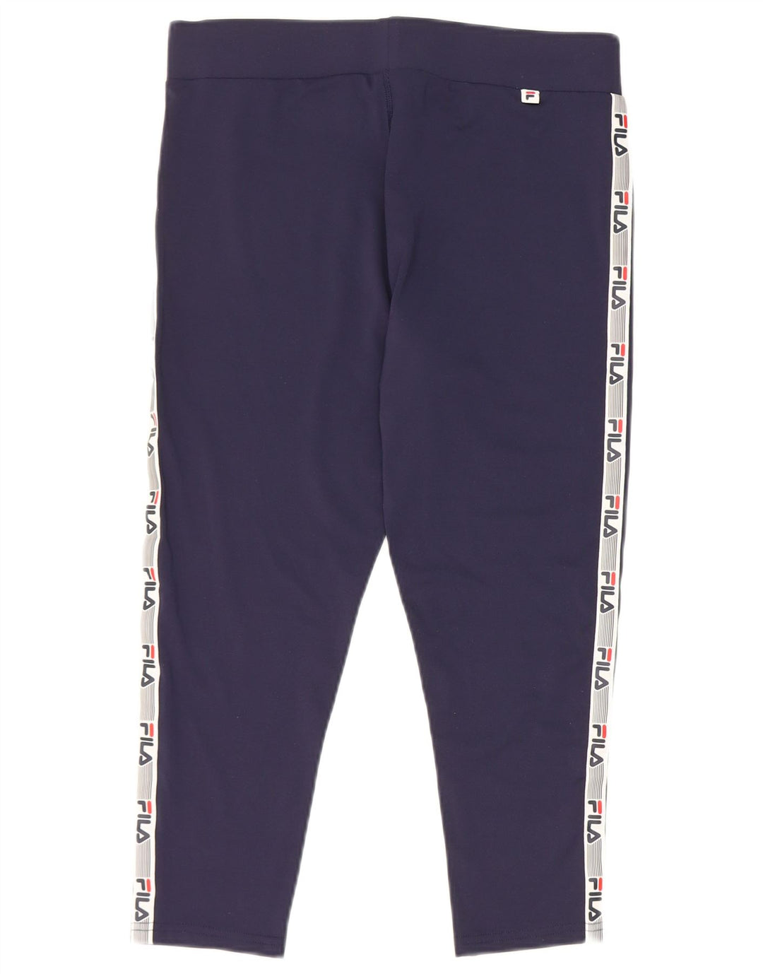Leggings Capri cu grafic pentru femei Fila UK 14 Medium Bleumarin Colorblock