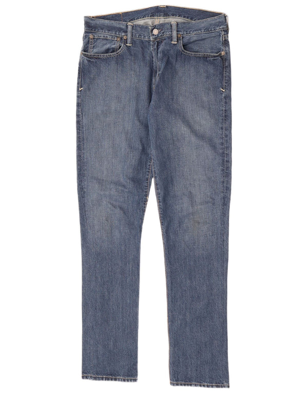 Blugi skinny pentru bărbați Polo Ralph Lauren W32 L34 Bumbac albastru