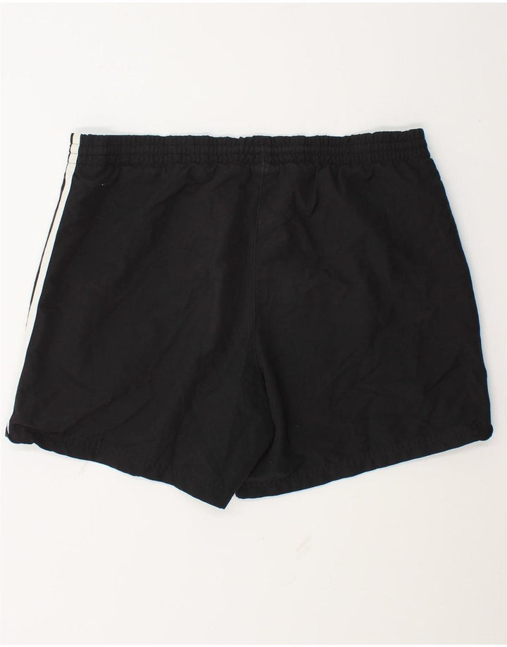 Pantaloni scurți sport pentru bărbați Adidas Climalite, poliester mediu negru