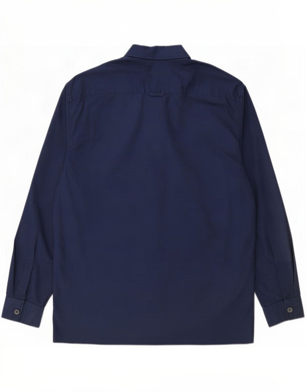S.Oliver Mens Shirt XL Navy Blue Cotton