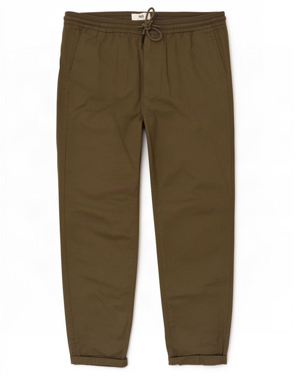 Pantaloni conici pentru bărbați Marks & Spencer, mari W38 L30, bumbac kaki