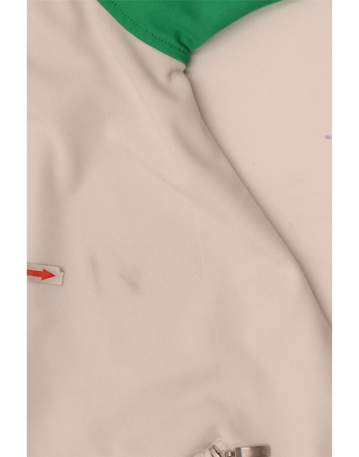 Jachetă de trening pentru femei Ellesse UK 20 2XL, poliester color bloc alb