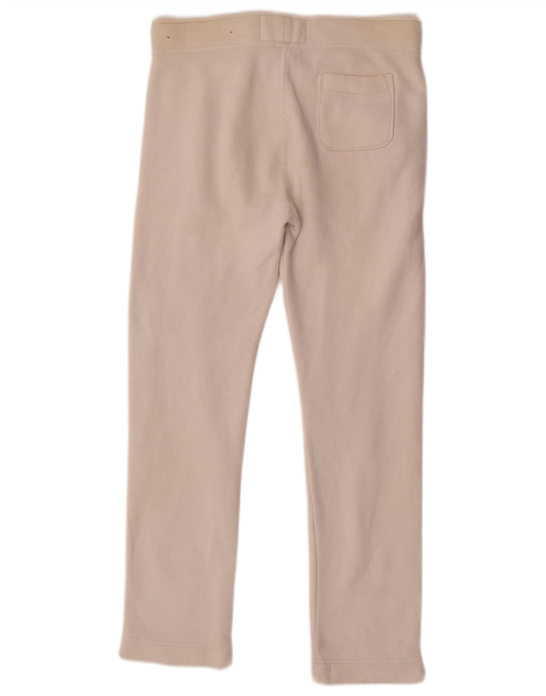 Pantaloni de trening Abercrombie & Fitch pentru baieti 13-14 ani alb mediu